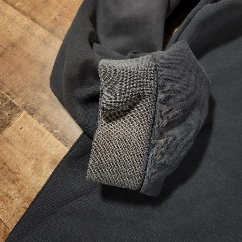 Vintage Nike Air Jordan Hoodie Sweatshirt Men XL Black Jumpman Pullover Monogram